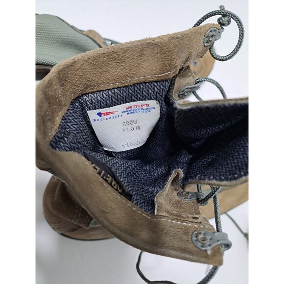 Belleville Men's 11 Combat T Flight Boot Waterproof Goretex Sage Green 690V - Picture 9 of 9